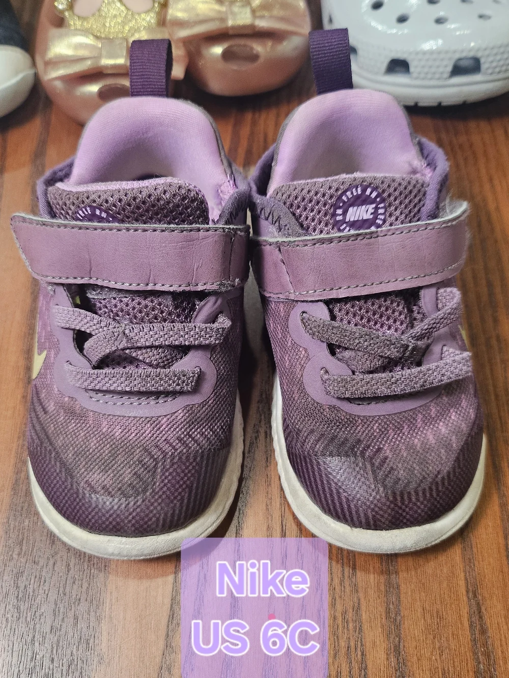 Bundle of 6 baby toddler shoes